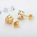 Premium 0.5-2ct Moissanite Diamond Stud Earrings for Women Orginal 925 Sterling Silver Screw Back Women Moissanite Earring 2025